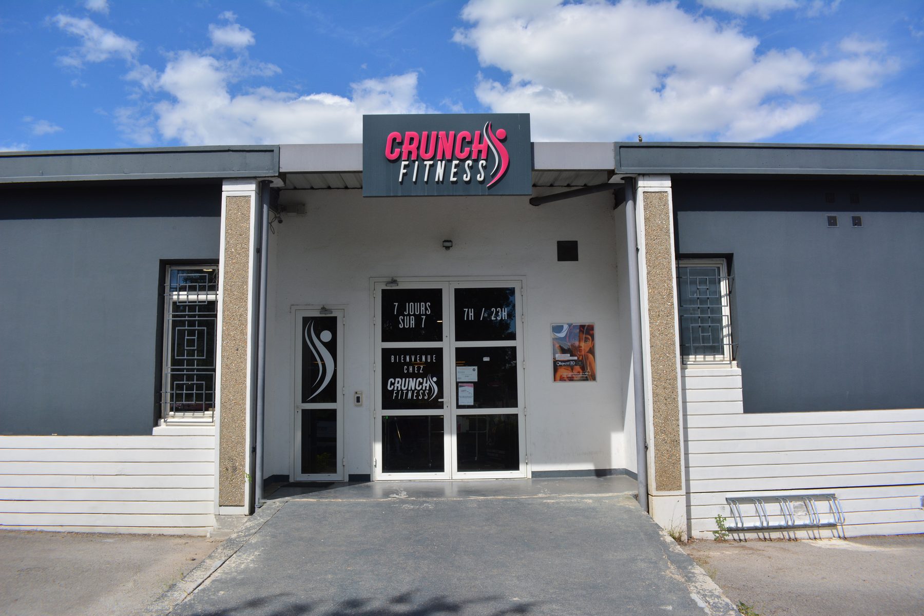 Façade extérieure de Grunch Fitness à Prades-le-Lez